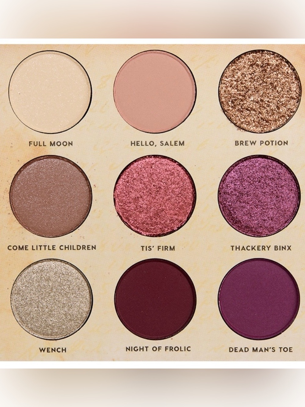 ColourPop x Hocus Pocus Gather Round Sisters Eyeshadow Palette - Picture 6 of 9